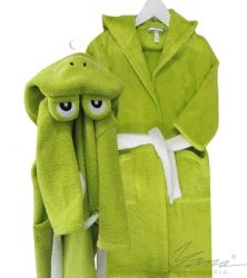 Dětský župan Micro cotton KERMIT