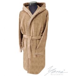 Woman's bathrobe Mishel beige