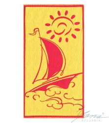 Froté plážový ručník E 088 brambořík