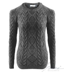 Dámský svetr bije Šedá