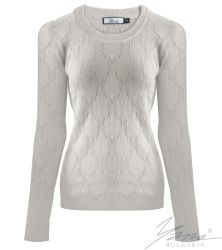 Dámský svetr bije Šedá