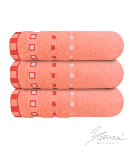 Microcotton towel Mishel coral