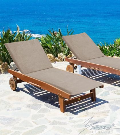 Strandtuch für Liegestuhl Rhyton beige