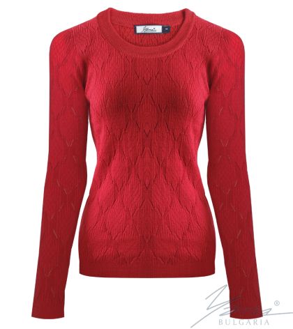 Dámský svetr bije Červené