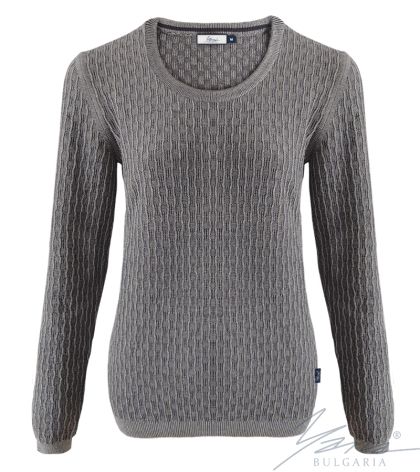 Dámský svetr beat t. šedá / sv. Šedá