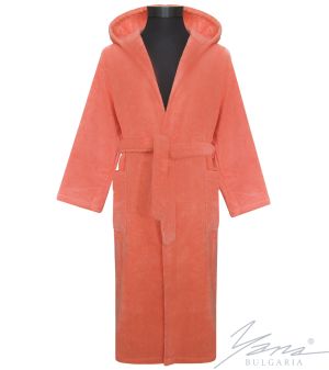 Mládežnický župan Micro cotton  korál