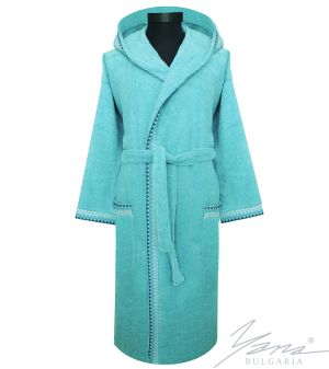 Dámský župan Micro cotton F296 mint