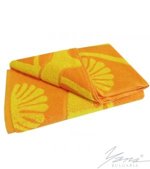 Froté plážový ručník E 146 žlutá