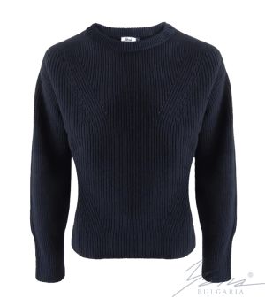 Dámský svetr bije světlo tmavo modrá