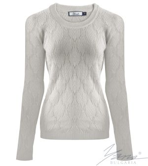 Dámský svetr bije Šedá